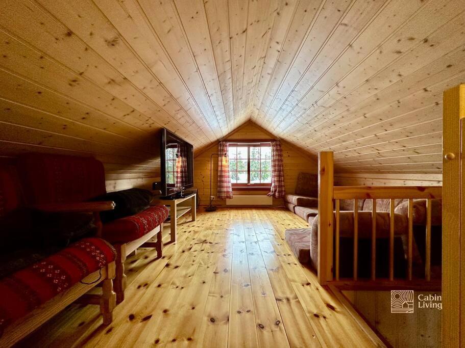 Large Cabin Sjusjoen Best View, Sauna, Ski Inout Esterno foto