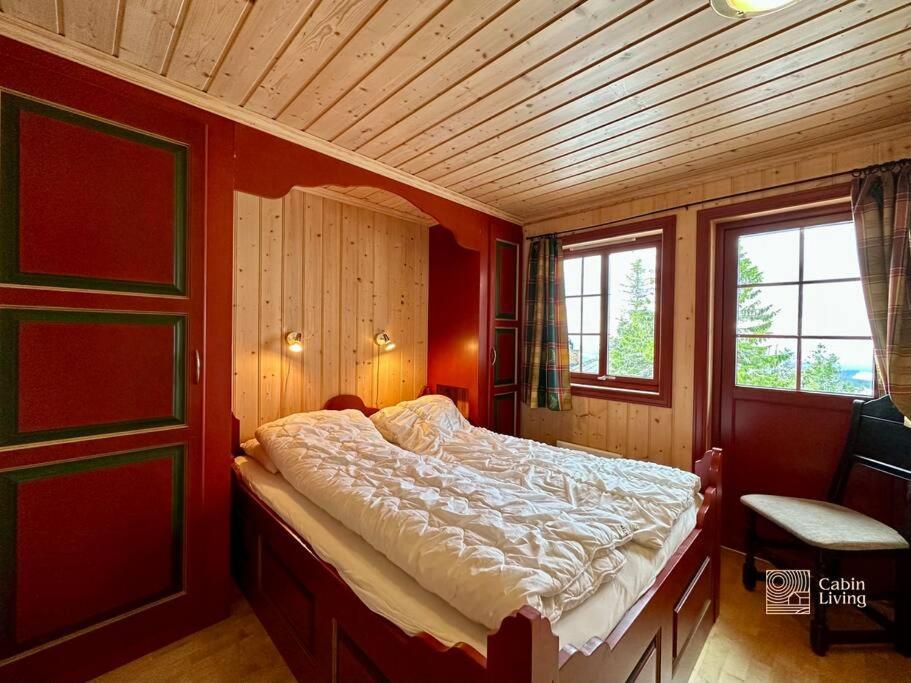 Large Cabin Sjusjoen Best View, Sauna, Ski Inout Esterno foto